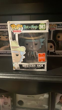 Rick and Morty Western Rick Funko Pop