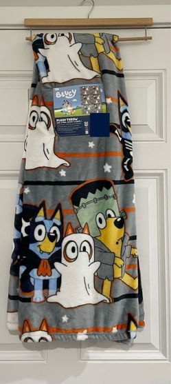 Bluey Halloween Blanket