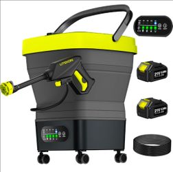 NEW Lifekon/Litekon Cordless Portable Washer – 4.5 Gal Tank – Rechargeable