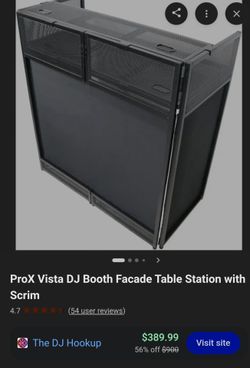 ProX dj table