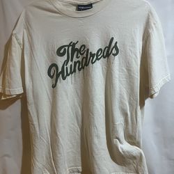 The Hundreds Spell Out Logo Slant Script Size Large T-Shirt Used Good Condition $25 Meet Up In Irving @dfwgoods