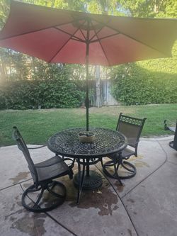 Patio Table 2 chair