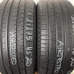 2 Tires 275 45 20 Pirelli Scorpion Verde As High Tread