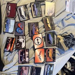 Chevy Racing Cards Vintage In Miner Condition Lot Of 21 Featuring Mario Andretti Card 