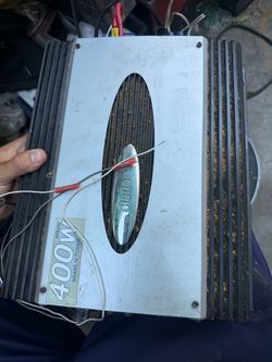 Clarion amplifier
