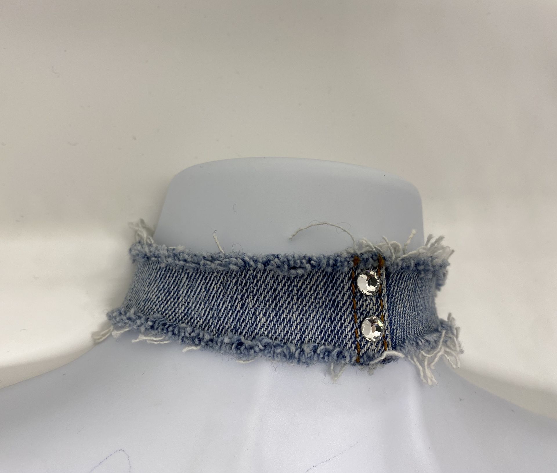 Jean Choker with Swarovski Crystals!