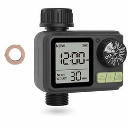 1 Pcs HCT-M05 Automatic Water Timer 2024 Eshico Sprinkler Smaller and Easy to Installation 4.72 x 3.94 x 2.56 inches(Type B