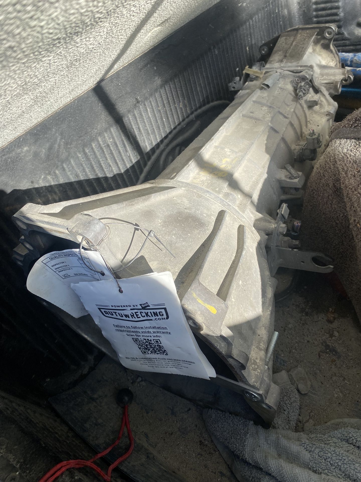 Ford Ranger Transmission 2001