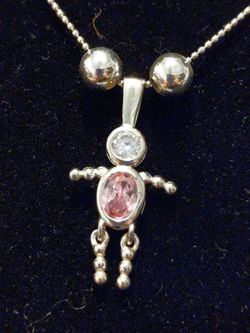 Birthstone Baby Pendant