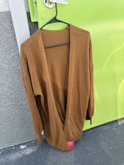 SHEIN Brown Cardigan