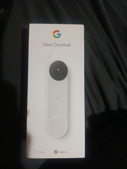 Google battery nest doorbell BRAND NEW