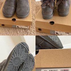 Gray UGG boots- Size 7 