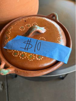 Barro para la cocina, cazuela de barro, cada una tiene su precio!