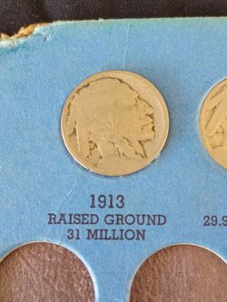 1913 Type 1 Buffalo Nickel