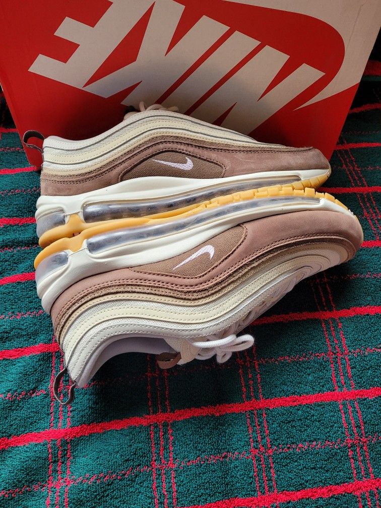 Nike Air Max 97 Muslin Pink Foam - Size 9 Mens