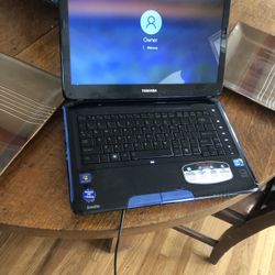 Toshiba Satellite E205 laptop. 