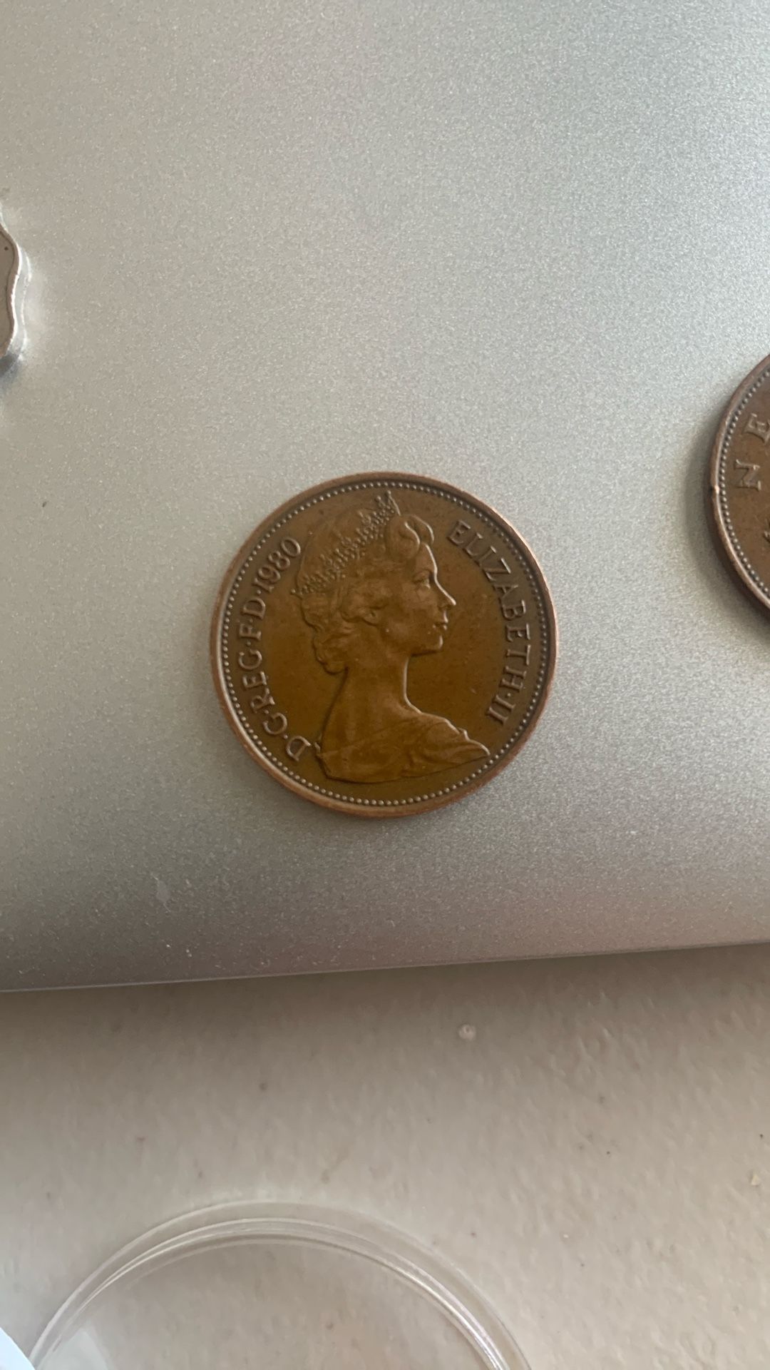 Very Rare New Pence 1980 2 Pence Coin(Very good Condition)