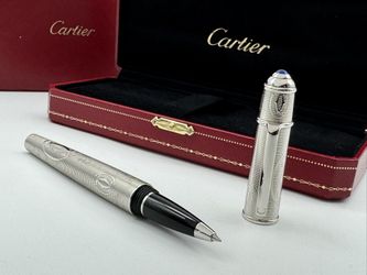 CARTIER SPECIAL EDITION DIABOLO HAPPY BiRTHDAY ROLLERBALL PEN NEW 100% GENUINE