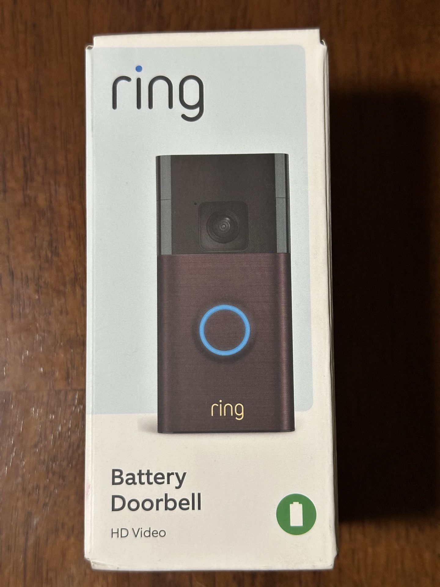 Ring video doorbell