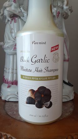 Pure mind black garlic shampoo