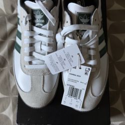 Adidas Samba ADV White,Green