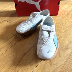 PUMA Criatura II FG Women's Snow White/Crystal Blue Shoes