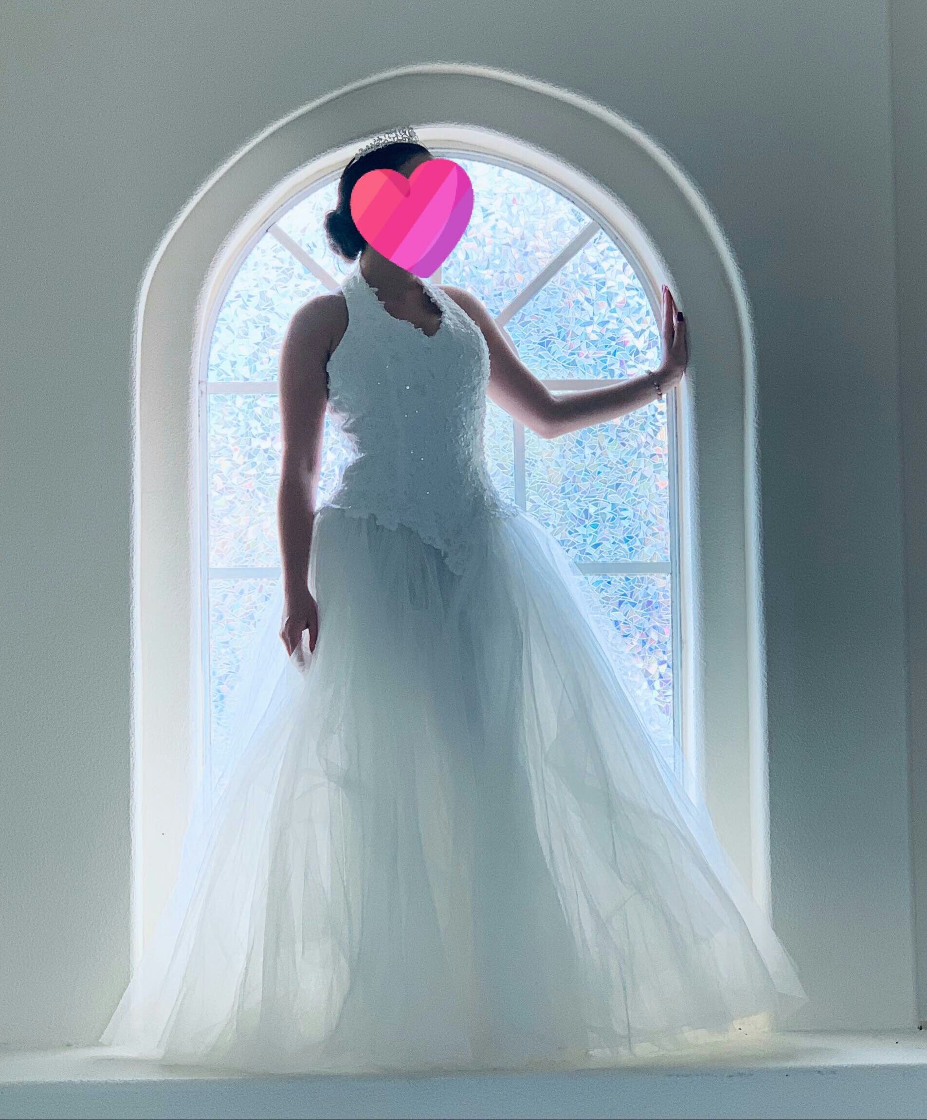 Davids bridal: Wedding Dress size 8
