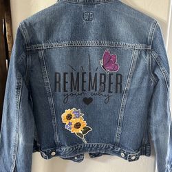 Customized Gap Jean Jacket 