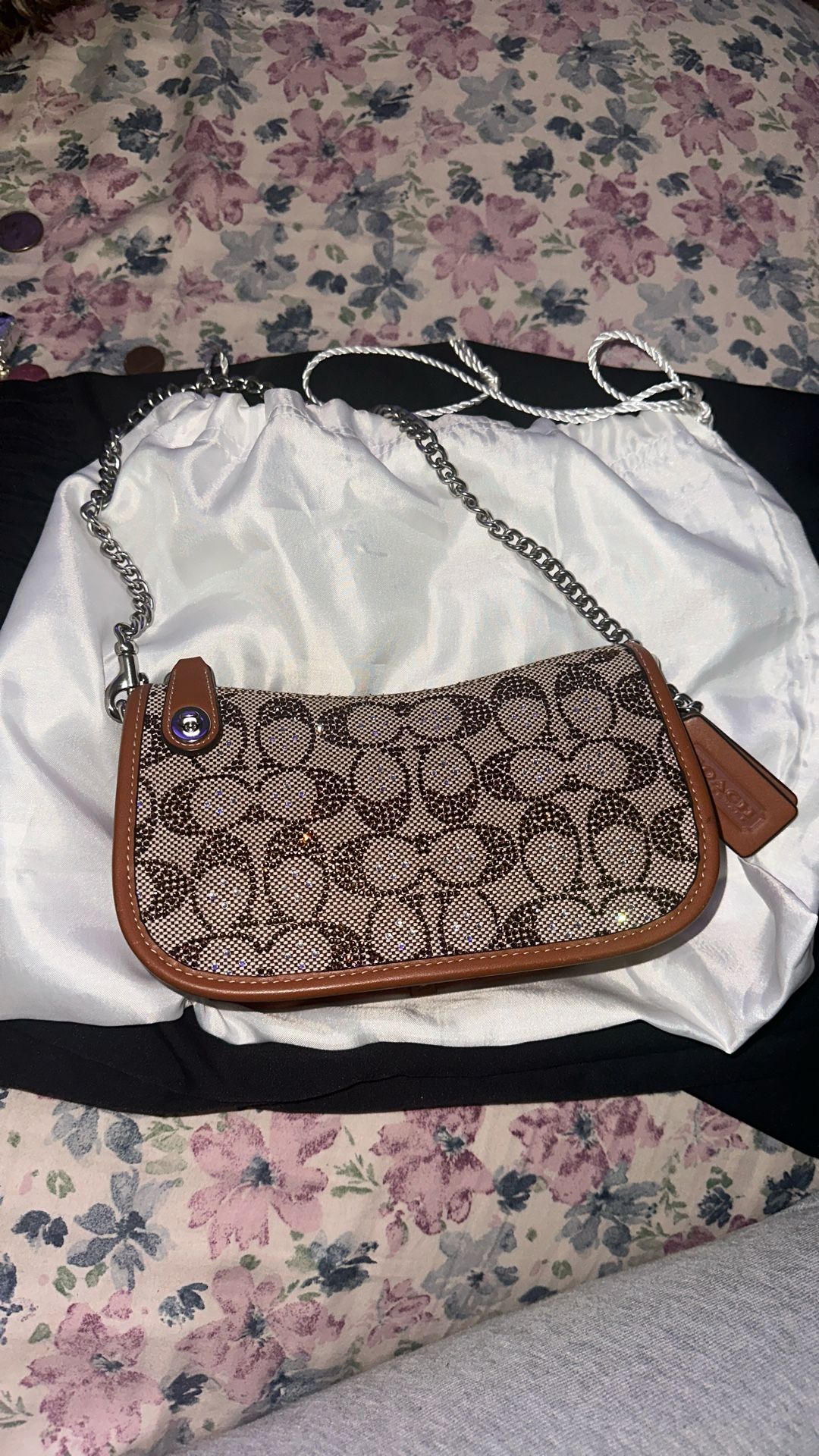 Coach Swarovski Swinger Bag 20