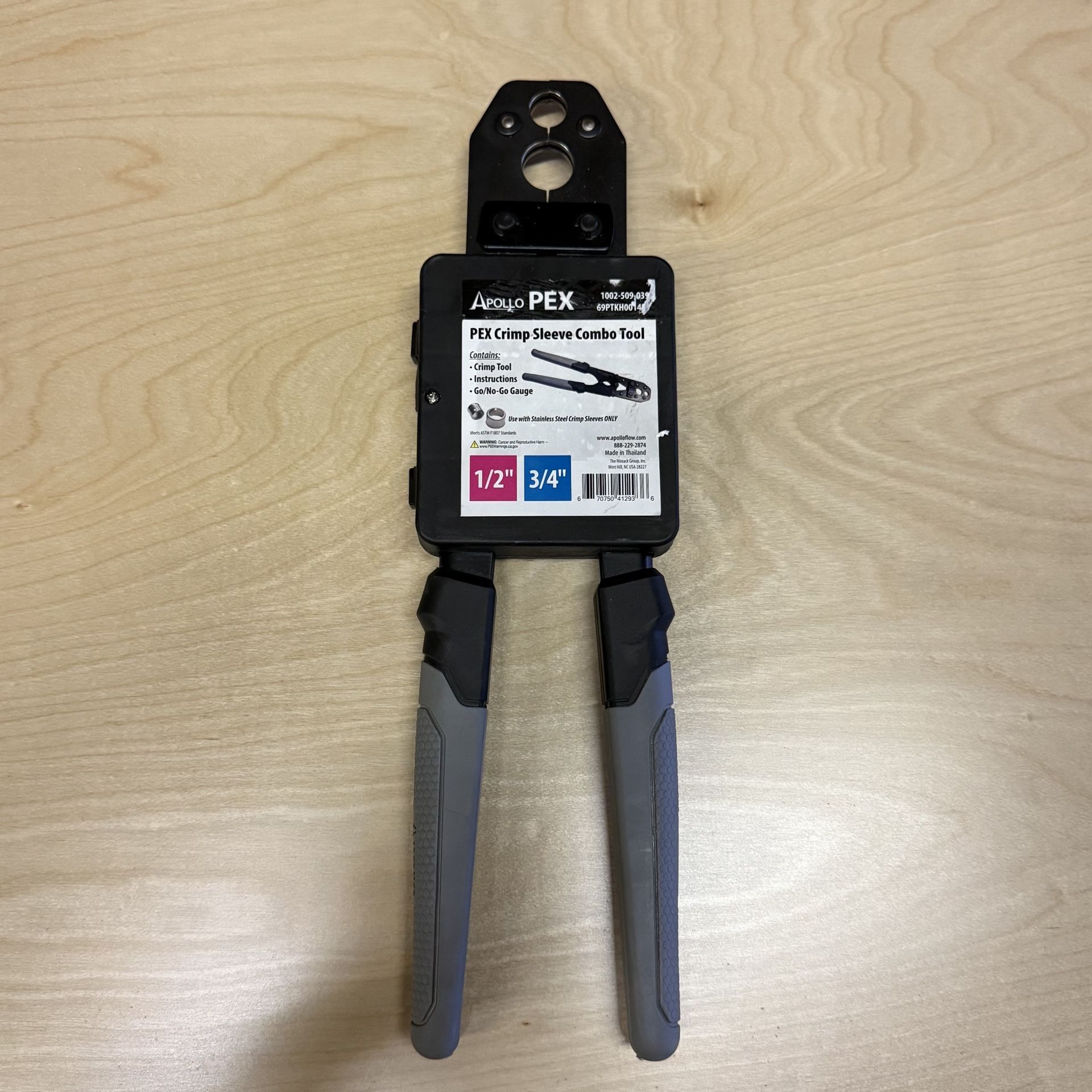 Apollo 1/2in and 3/4in PEX-B SS Sleeve Tool