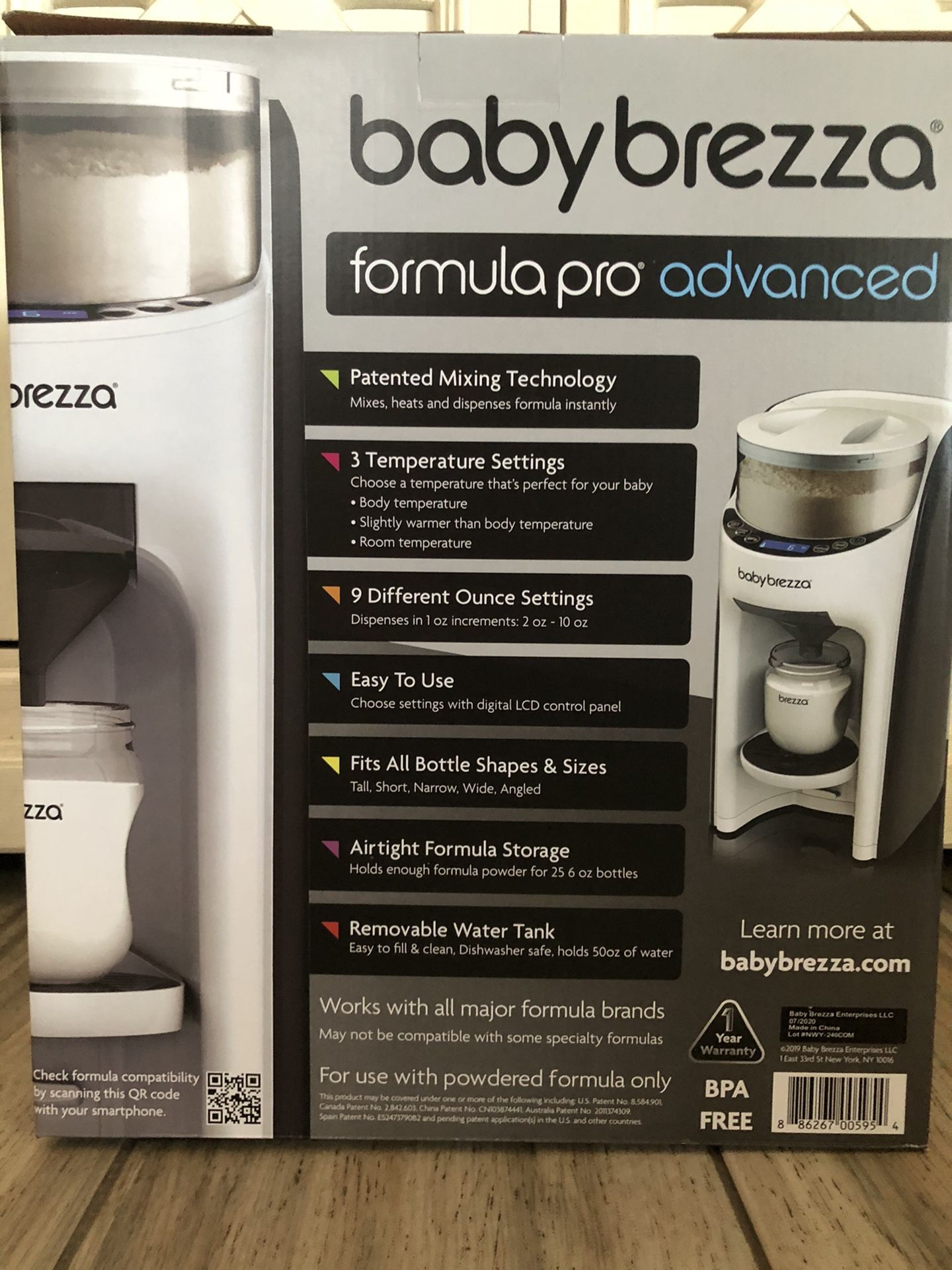 Baby brezza formula pro advanced New