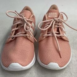 Adidas CloudfoamQT Racer Running Shoes, Haze Coral Size 9.5 M Like New MSRP $80
