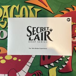 Secret Lair Drop: The '90s Binder Experience - Non-Foil Edition - Secret Lair Drop Series sealed MTG Magic the Gathering