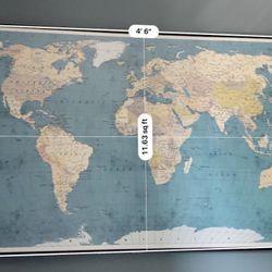 Large World Map
