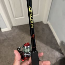 Matzuo Fishing Rod And Reel 