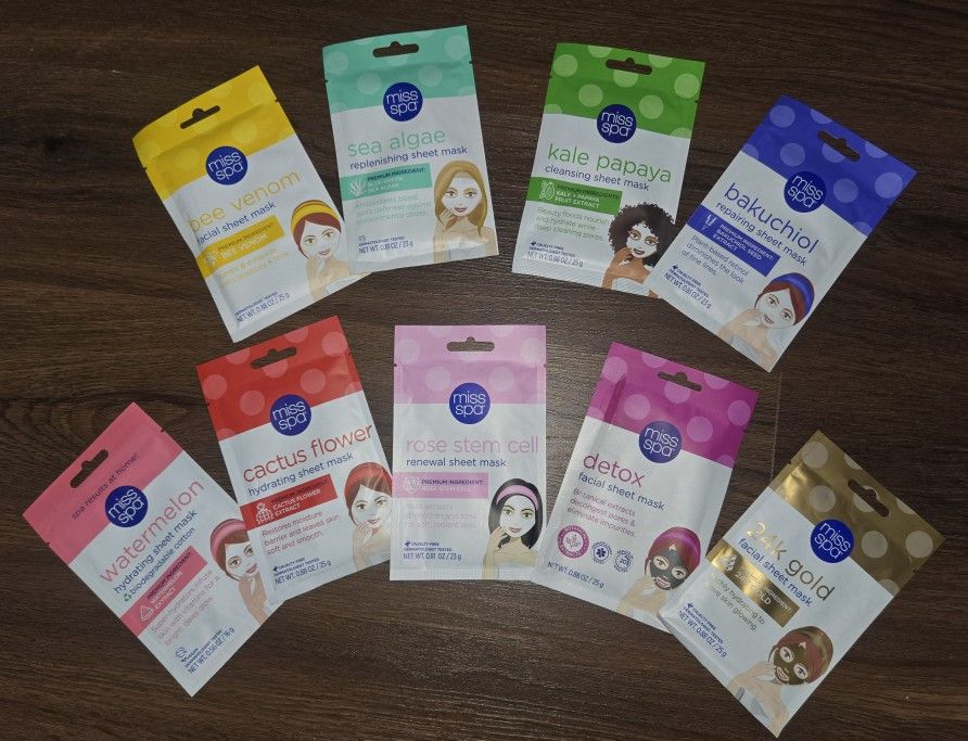 Miss Spa sheet mask (BUNDLE + FREEBIE)