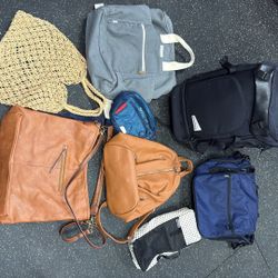 Lot Of Women’s Purses, Backpack, Travel Bags