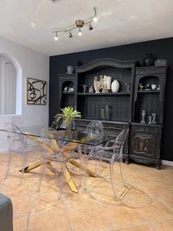 Black 3 piece designer cabinet