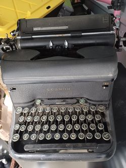 Vintage typewriter