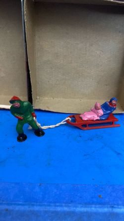 Vintage Barclays lead figures