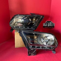 Ford Mustang 2010. 2014 Headlights.