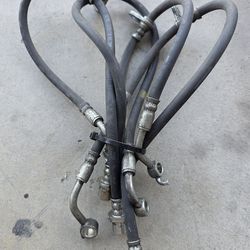 4 oem Honda Acura Brake Lines front rear