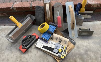 Drywall Assorted Tools