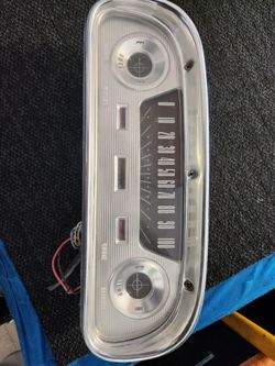 1960 ford falcon gauge cluster and shift knob