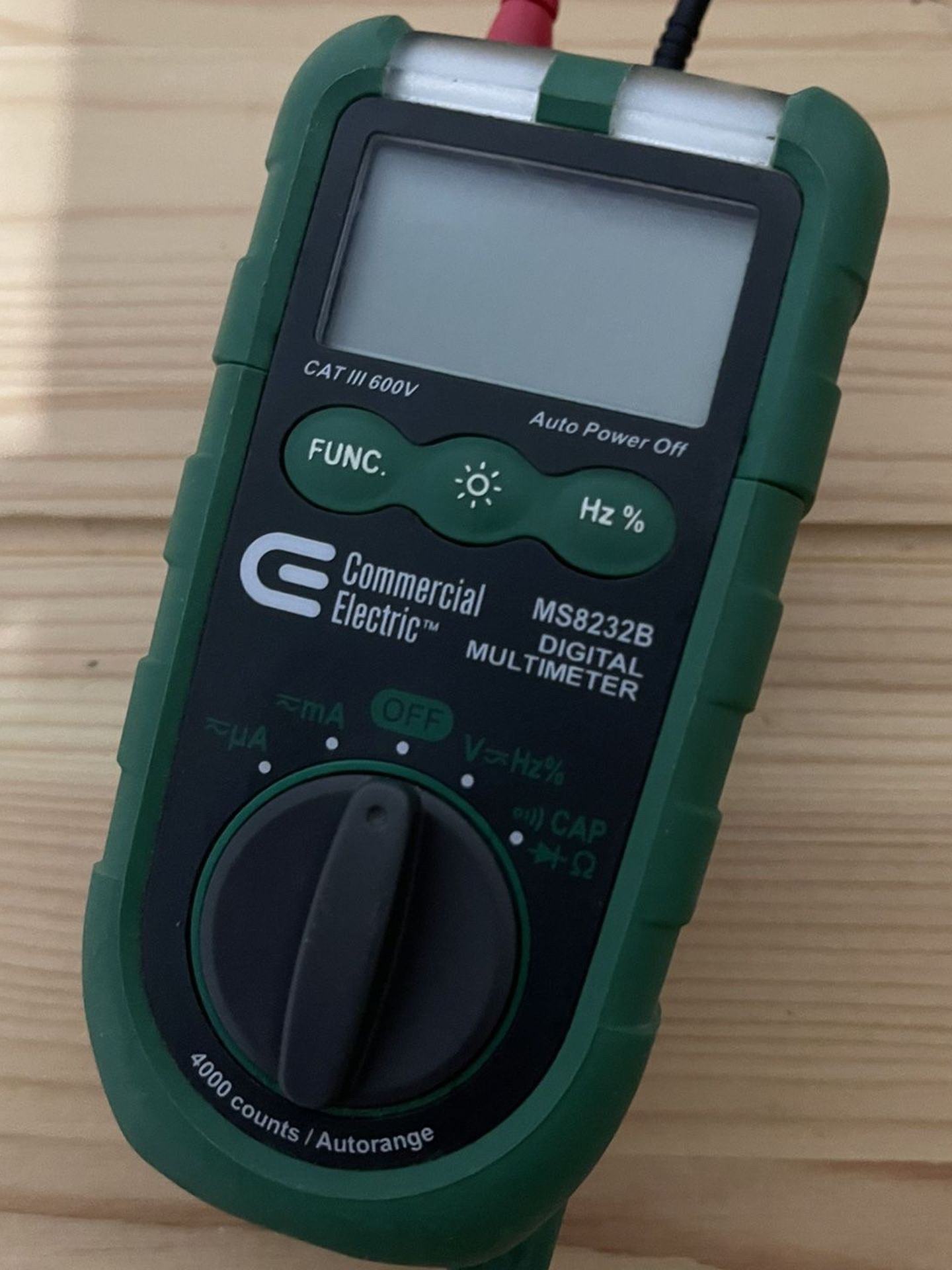 Commercial Electric MS8232B DIGITAL MULTIMETER
