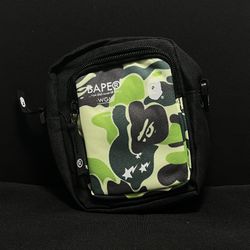 Bape Messenger Side Bag Green