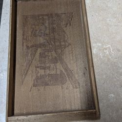 Vintage California Redwood Art