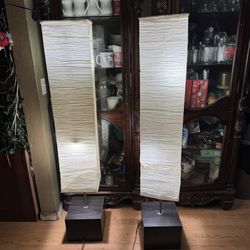 2 Tall Lamps