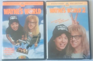 Schwing! Wayne's World 1 & 2 DVDs