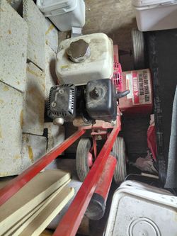 Gas-Powered Concrete Scarifier / Floor Planer – Honda Engine